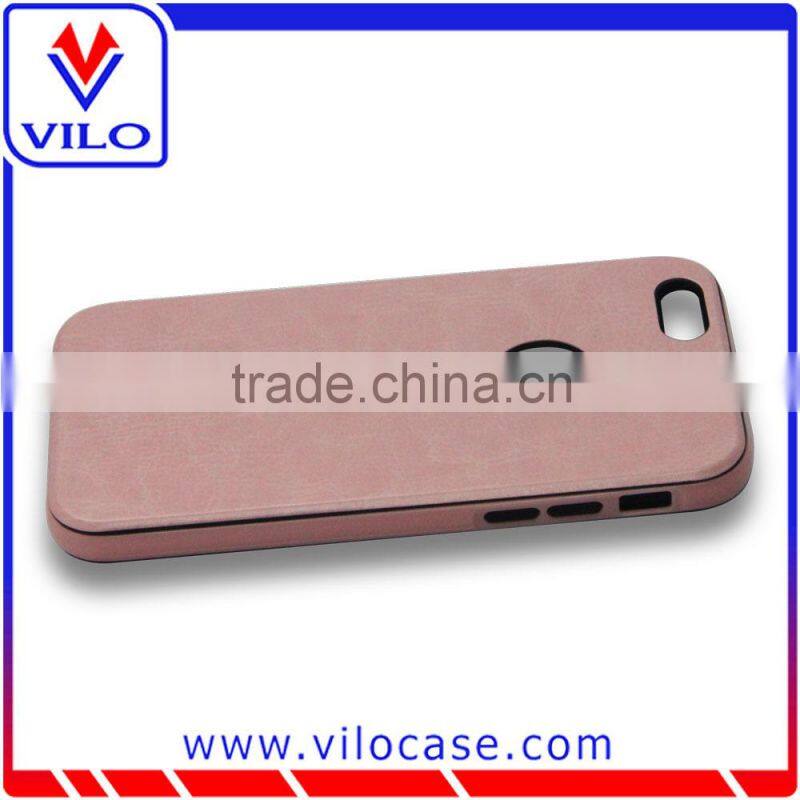 2015 new arrival factory bottom price 3 in 1 tpu case pc bumper pu back case for iphone