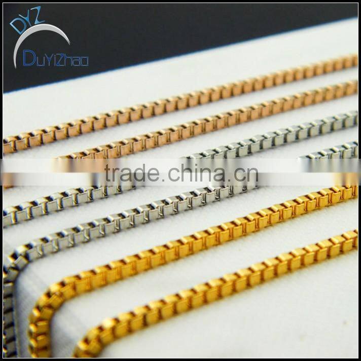 Men's Stainless Steel Curb Cuban Chain Necklace Jewelry Gift