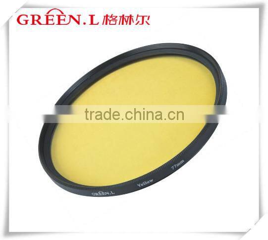 green color filter glasses37mm-86mm