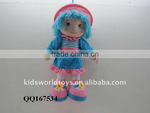 Lovely cotton rag doll