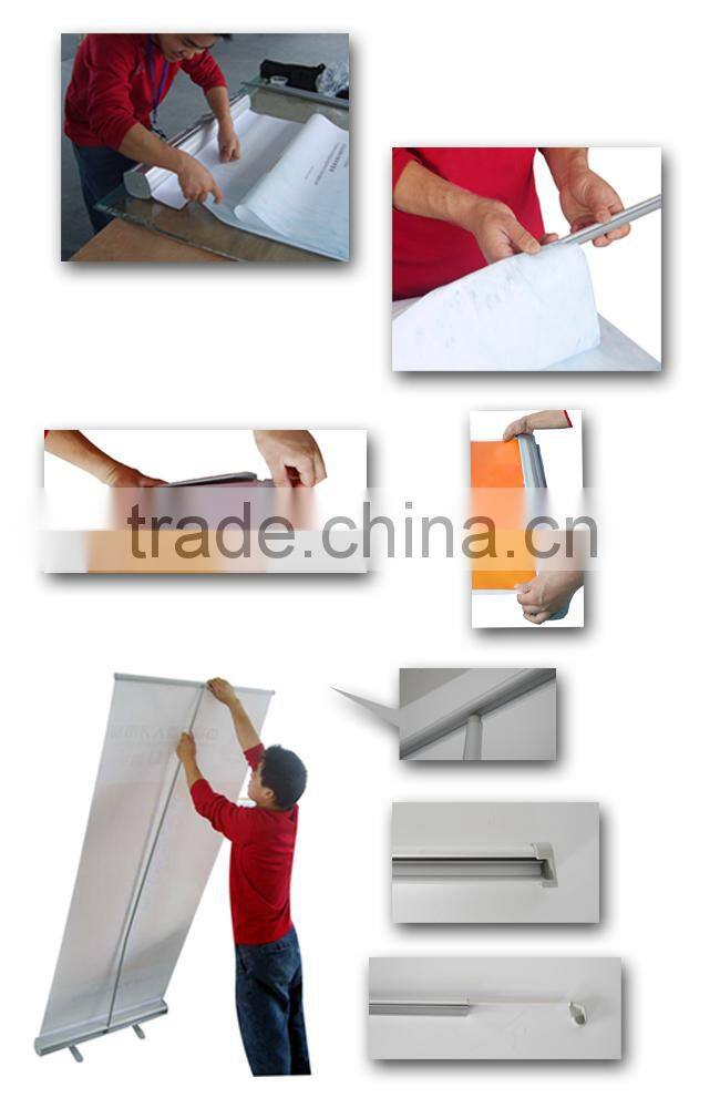 Exhibition Paper Pull Up Blinds Roll Up Banner Paper