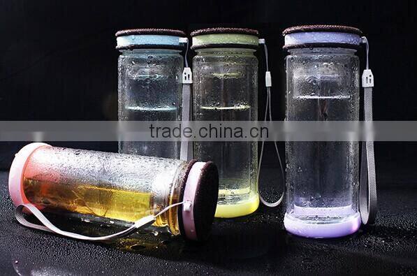 wholesales price Customized headmade double wall water bottle bpa free