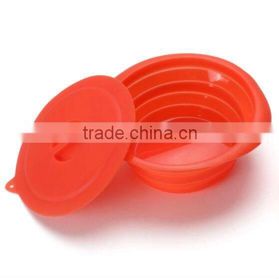 Popular High Quality BPA Free Mini Silicone Suction Baby Bowls