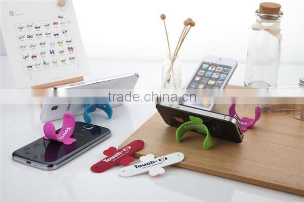 magic promotional items 2015 silicone mobile touch stand