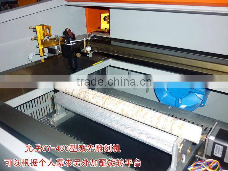 cheap type GY-430 LAS,DWG,BMP,DXF,DXP,AI,PLT,DST Graphic Format Supported laser engraving machine