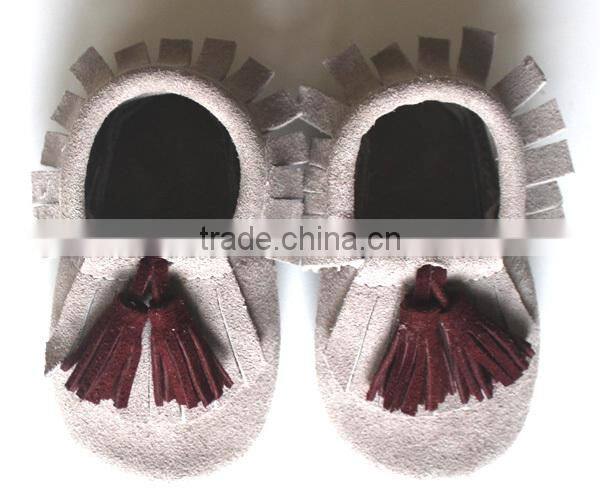 Hot sell Genuine Leather Warm Footwear Wholesale Moccasin Shoes Baby