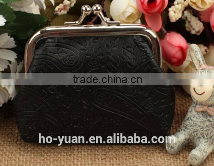 Colorful PU children coin bags/pouch/cover with zipper in fashion style