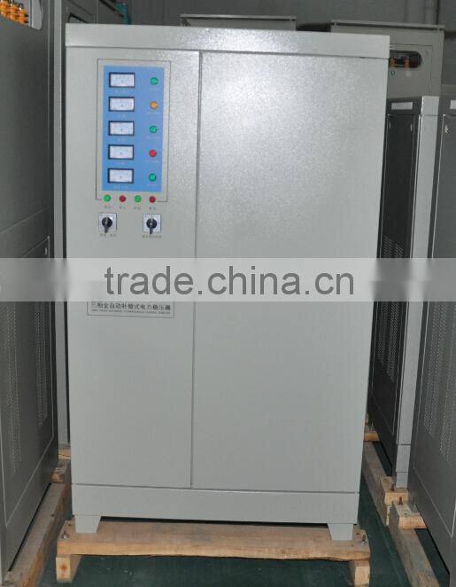 SBW TTN 250KVA Digital Compensating type 3 phase servo motor control ac automatic voltage stabilizer / regulator