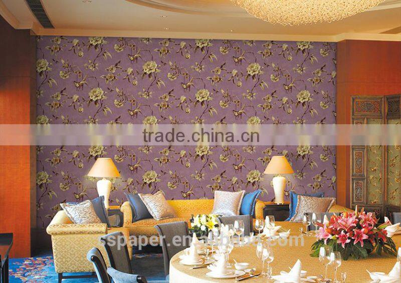 water-proof wallpaper 3d embossed wallpaper