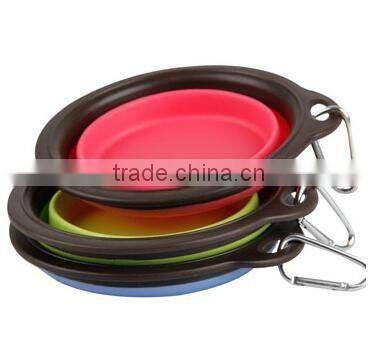 2016 New hot sale travel dog bowl