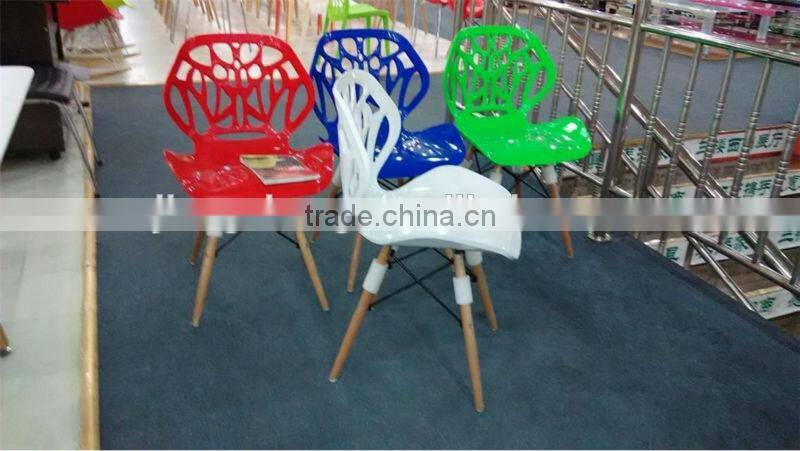 Bright Color Fashion Design Hollow Dining Chair JC-X15