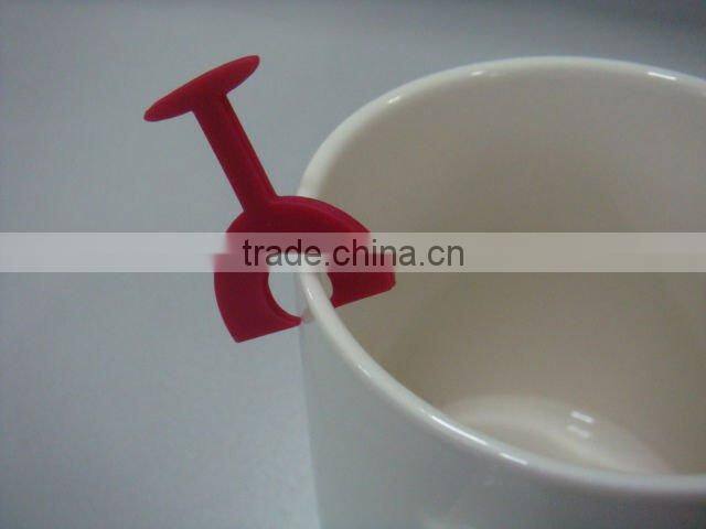 wine rubber glass marker