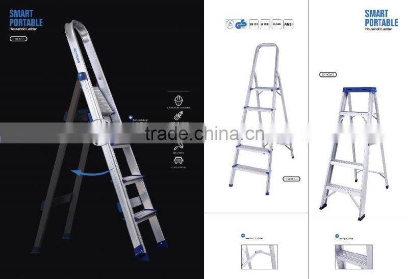4*3 lightweight folding step ladder