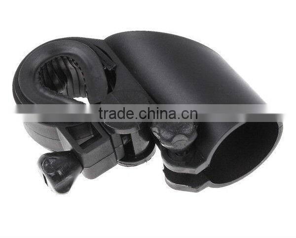 cheapest and universal plastic flashlight holder/bike front mount