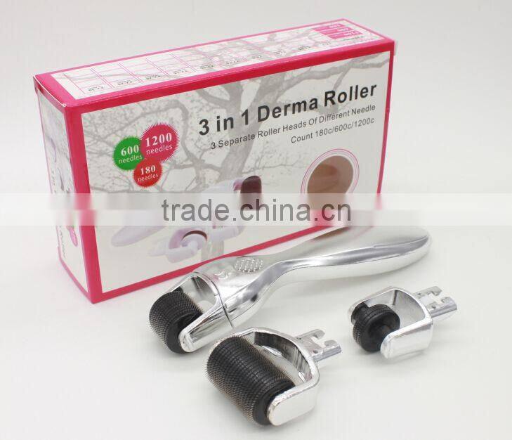 Huafu 2016! OEM factory wholesale changeable needles kit gold derma roller