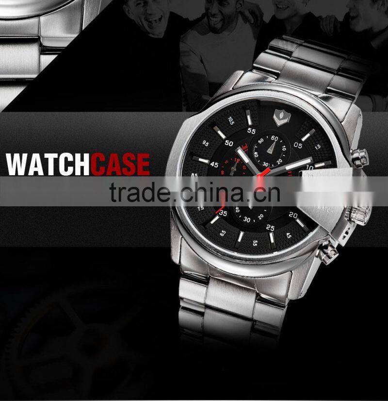 WEIDE High Quality Factory Sale Promotion Quartz Man Vogue Watch
