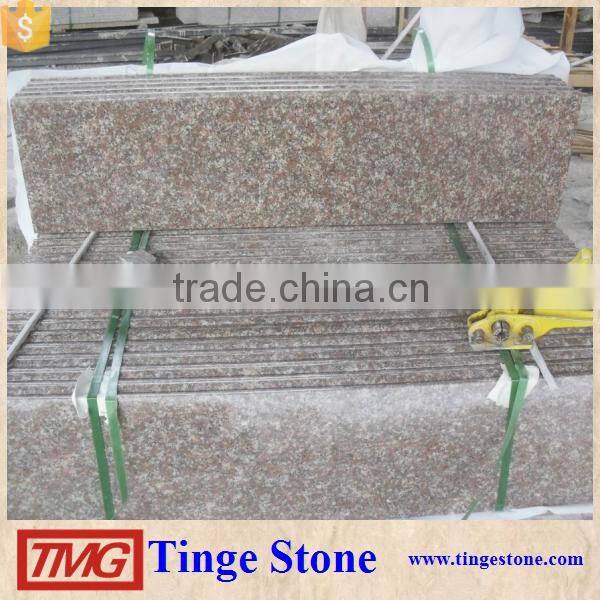 G687 Granite Vanity Top, China Peach Red Granite Bath Top