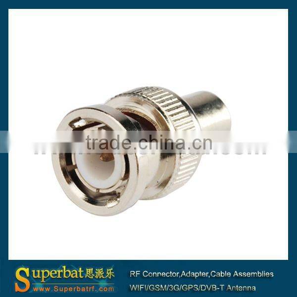 BNC-RCA Adapter RCA Jack to BNC plug for Video Camera CCTV bnc plug adapter