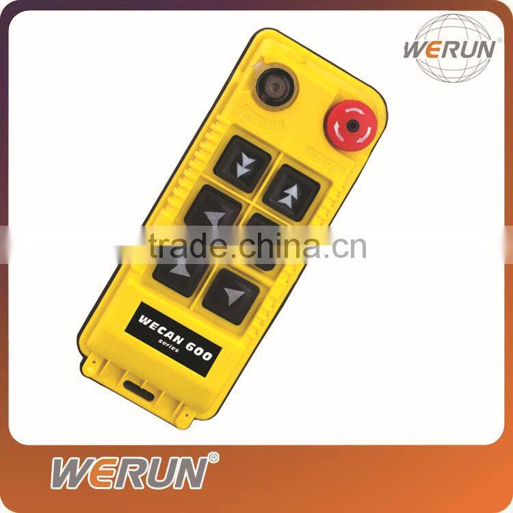 High Quality 24V 36V 220V 380V WECAN610S crane remote control