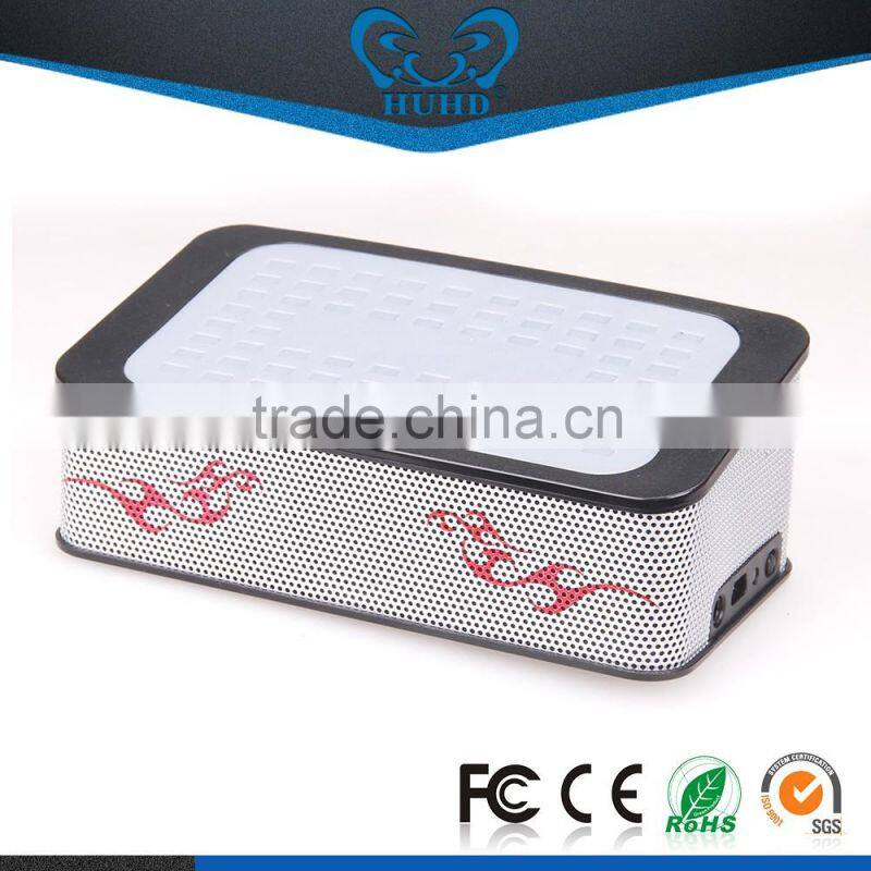 Mini Portable Fashion Design Bluetooth Speaker with Powerbank