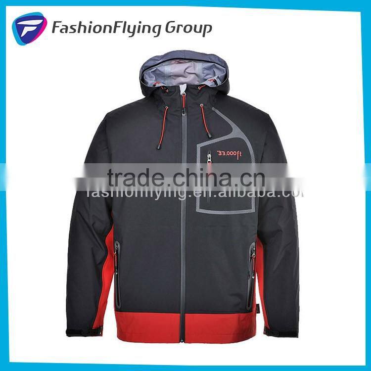 Men 3 layer rain jacket windbreaker(RM2309W)
