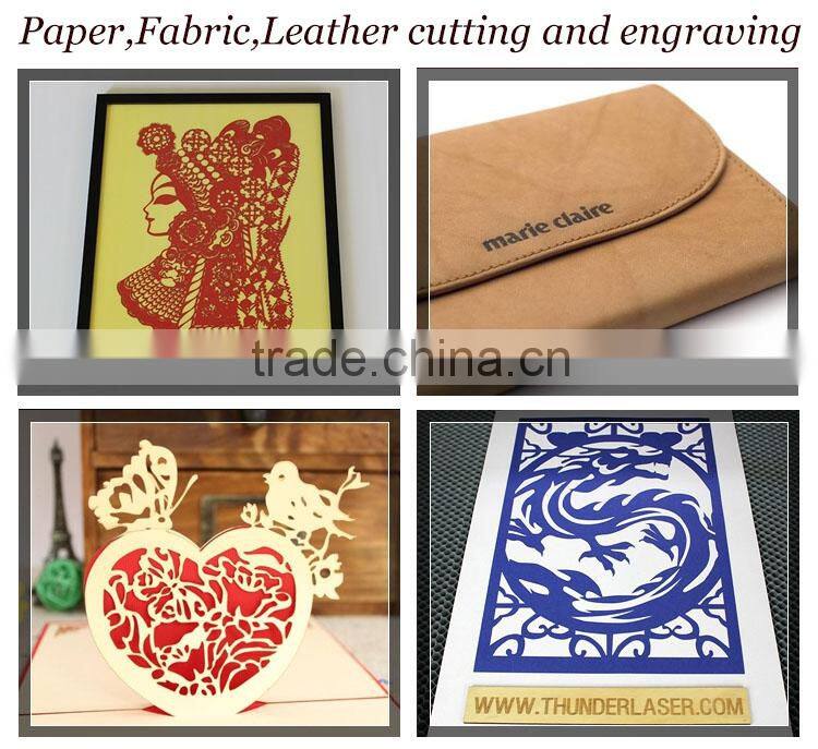 wooden laser engraving laser engraved mugs Thunder laser cutting engraving machine