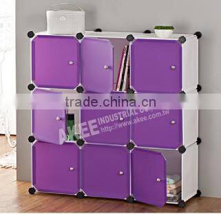 Easy assemble storage/cube with door cabinet/D.I.Y bedroom wardrobes