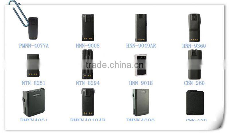 two way radio battery HNN9008 walkie talkie battery for motorola