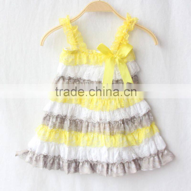Korean fashion girl style dresses different colors baby 1 year old party flowers girl dress pattern party