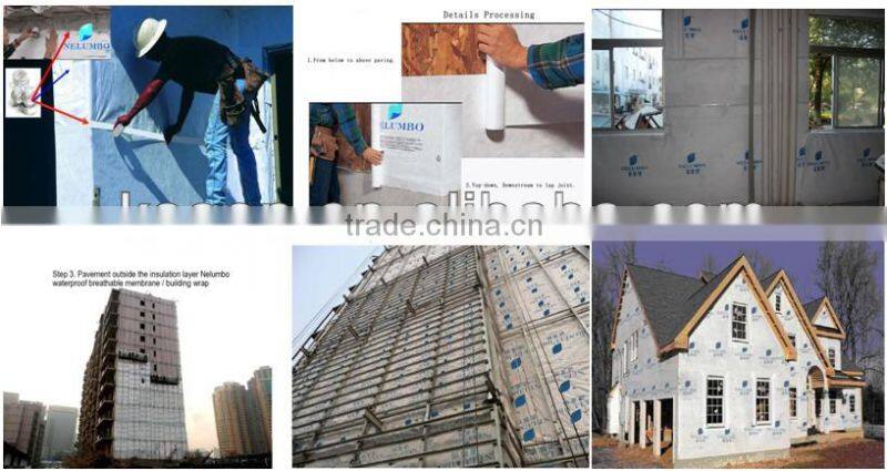 130g/m2 Breathable Membrane for Walls