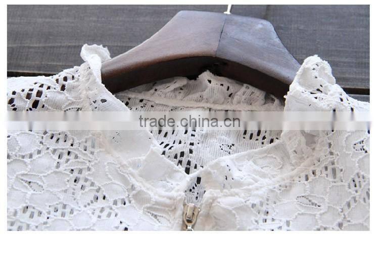 High Quality Fashion Breathable Children Zipper Coats for Girls, Zipper Unlined Upper Garment