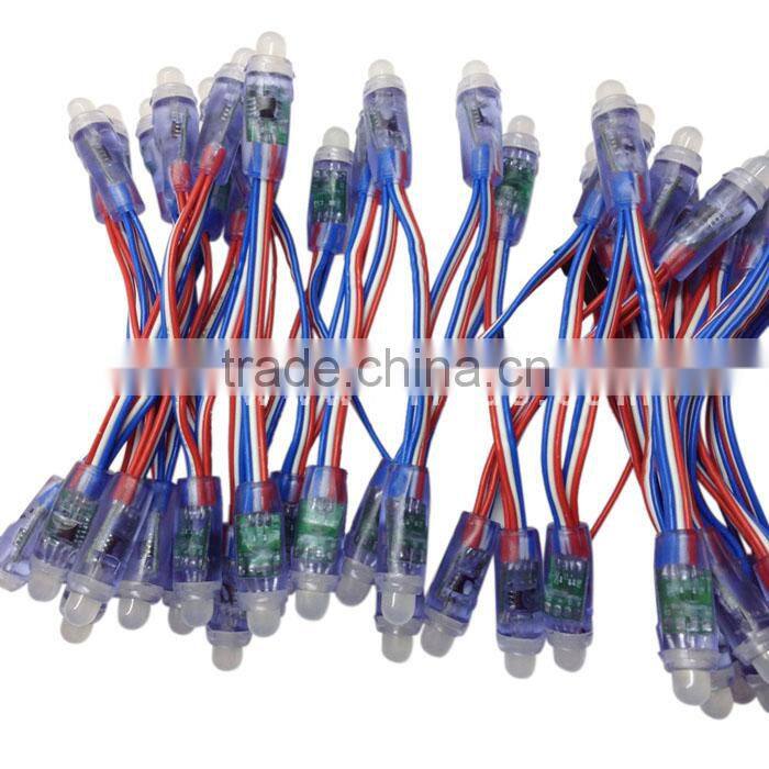 DC12V Bullet Led 12mm Waterproof IP68 WS2811 Pixel Addressable RGB Lighting