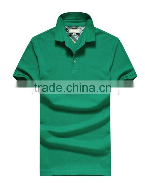 95% Polyester/ 5% spandex polo-shirt men's slim fit blank polo t shirt
