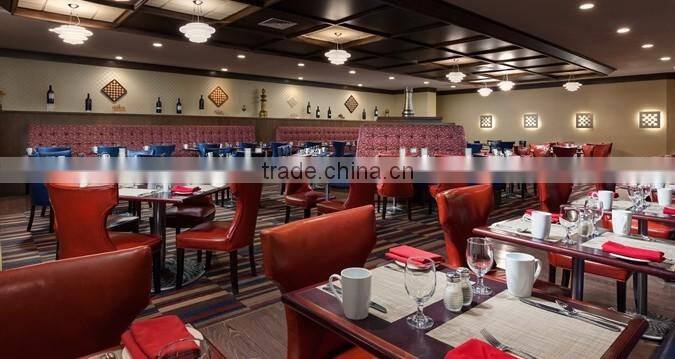 Restaurant set teak wood dining table and chair YR7027