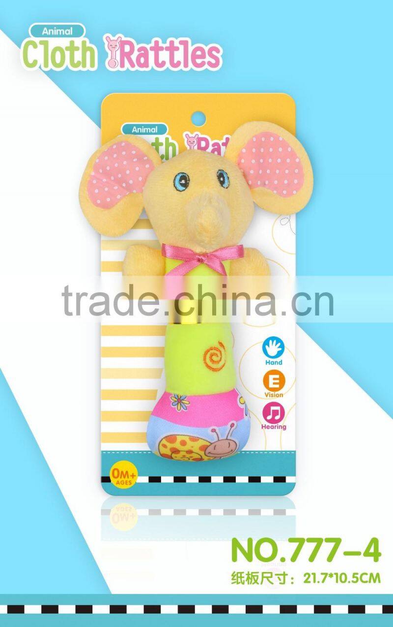 2016 sonajeros para bebes baby rattle toys for infant with CE/ROHS test reports