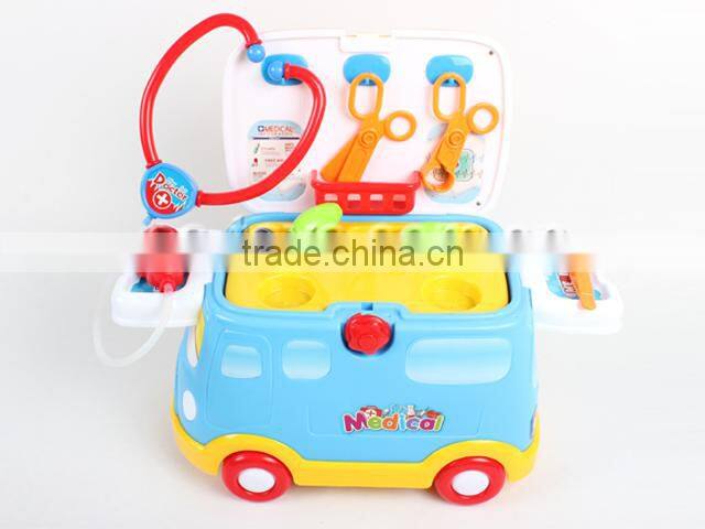 New product 2 in 1 sliding ride on car small doctor cart toy with light and music