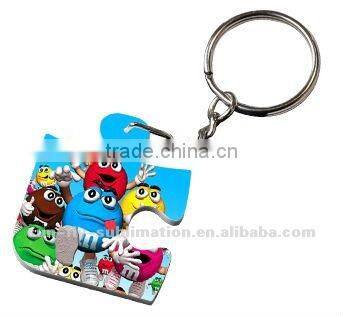 Sublimation Polymer keychain puzzle