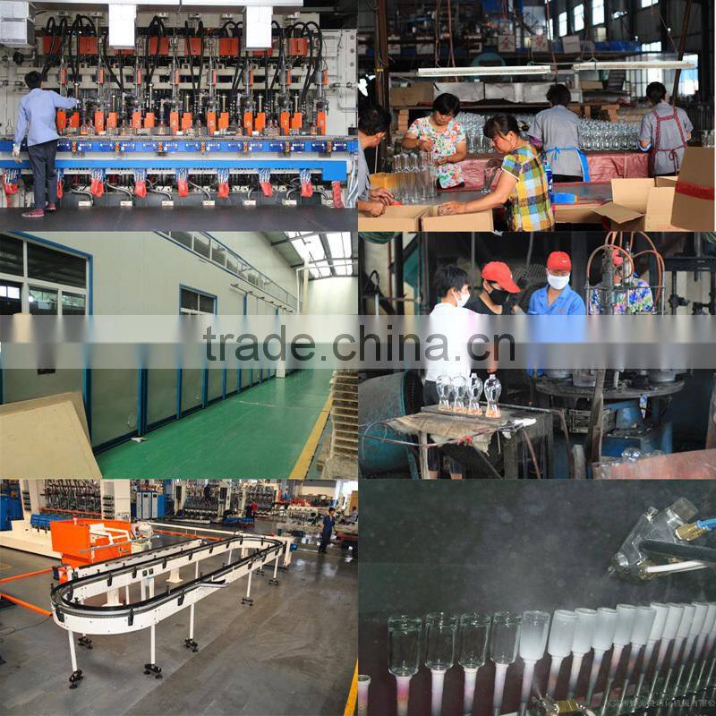 Colorful electroplated glass bottle golden glass wine bottle white glass 750ml liquor bottle