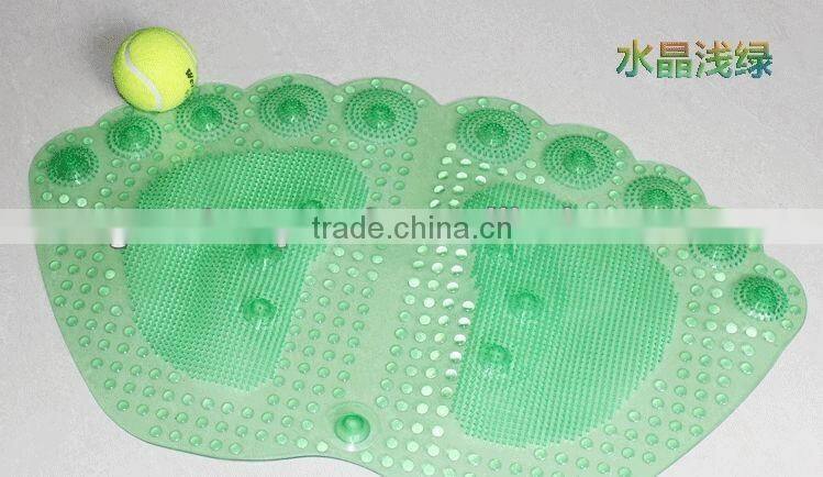 colorful pvc bath mat