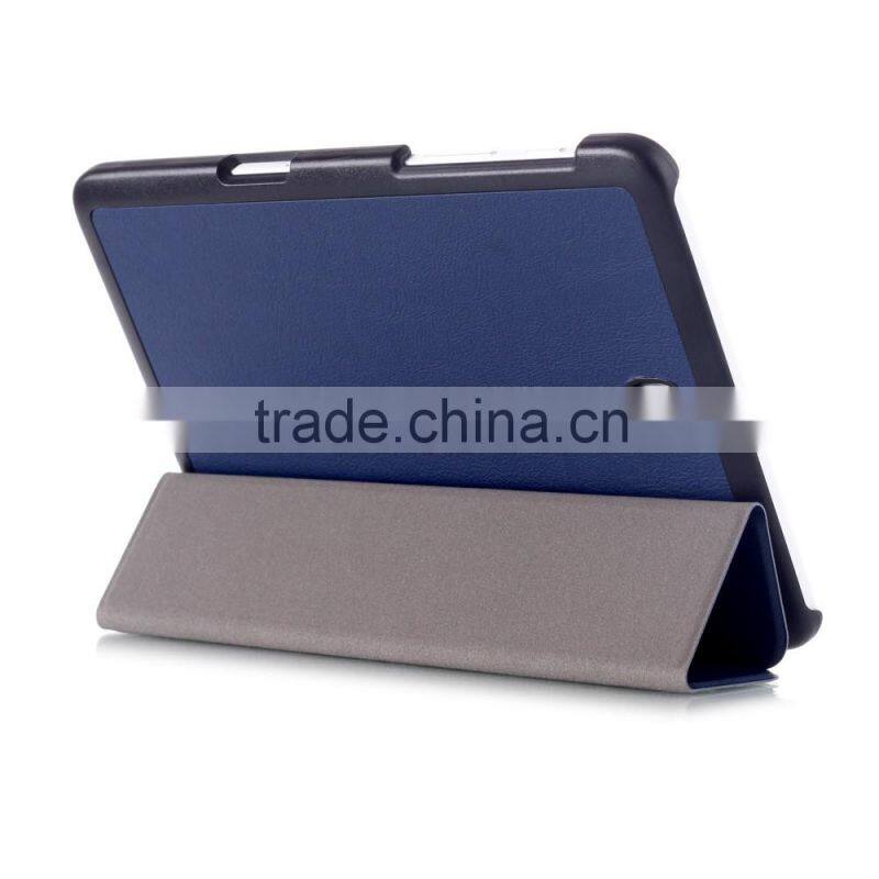 High quality Tri-fold pu leather case for Samsung Galaxy TAB S2 8.0 T715 tablet covers