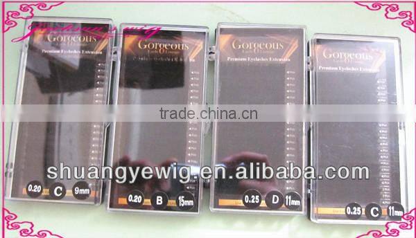 Wholesale Korea import fiber silk individual eyelash extension