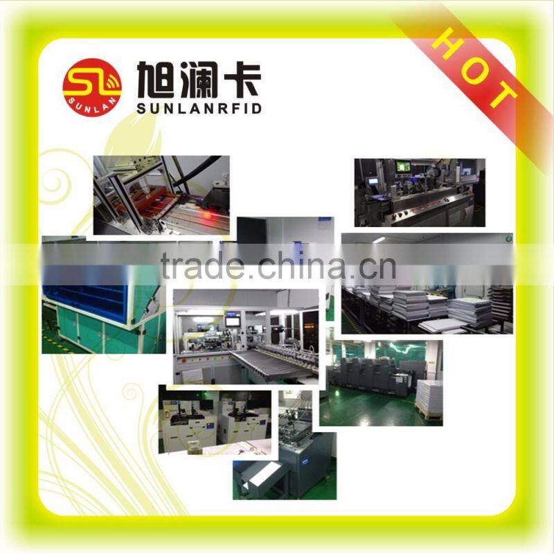 Combo Hybrid 125KHZ And 135KHZMaterial PET CMYK Print RFID Blocking Card