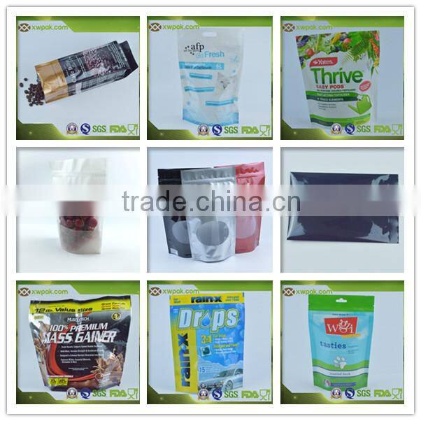 Ziplock Vavle Brown Coffee Bag for Wholesale