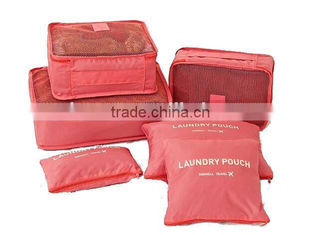 2016 hot sell travelling bag,travel bag in luggage bag, travel organizer bag set 4pcs