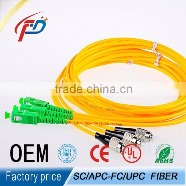 singlemode SC/APC-FC/UPC fiber optic cable patch cords