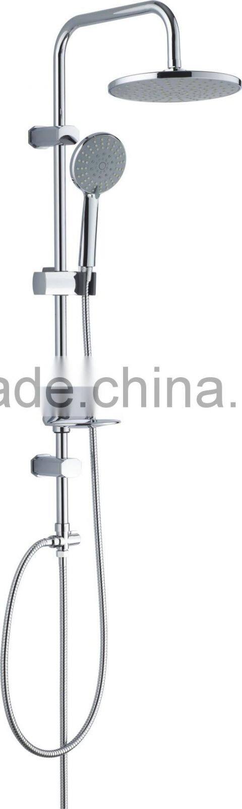 TM-1001 Ningbo Taimu hot sale bath shower set ABS plastic chromed shower set high quality