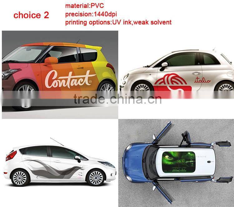 cheap printing cool car body sticker design