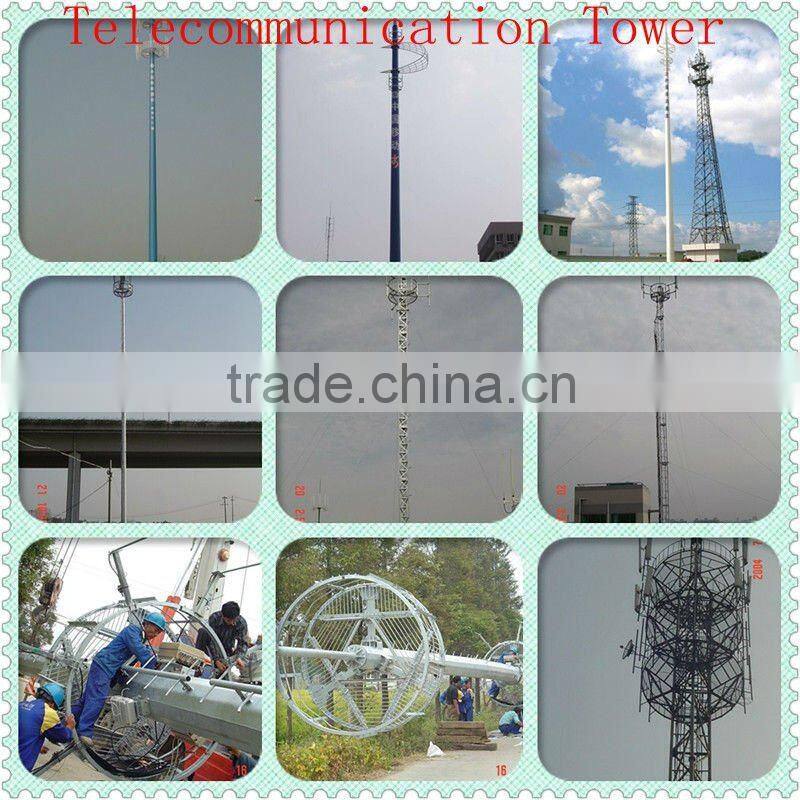 new modle hot dip galvanizing high mast pole