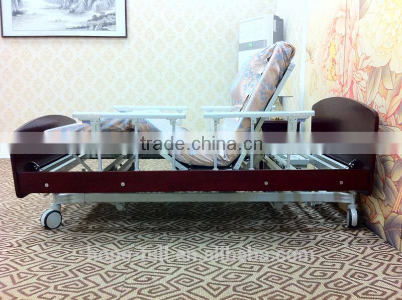H838a Multfunctions electric nursing home furniture for patient house care bed