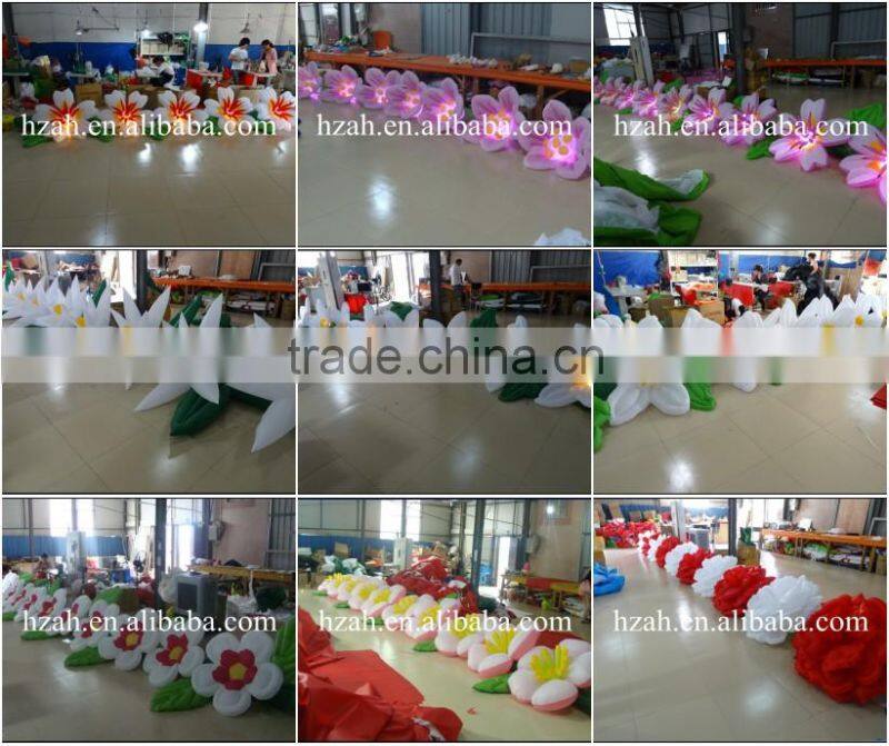 Romantic Weddings Inflatable Flower with Lighted